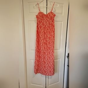 Womens Red maxi dress